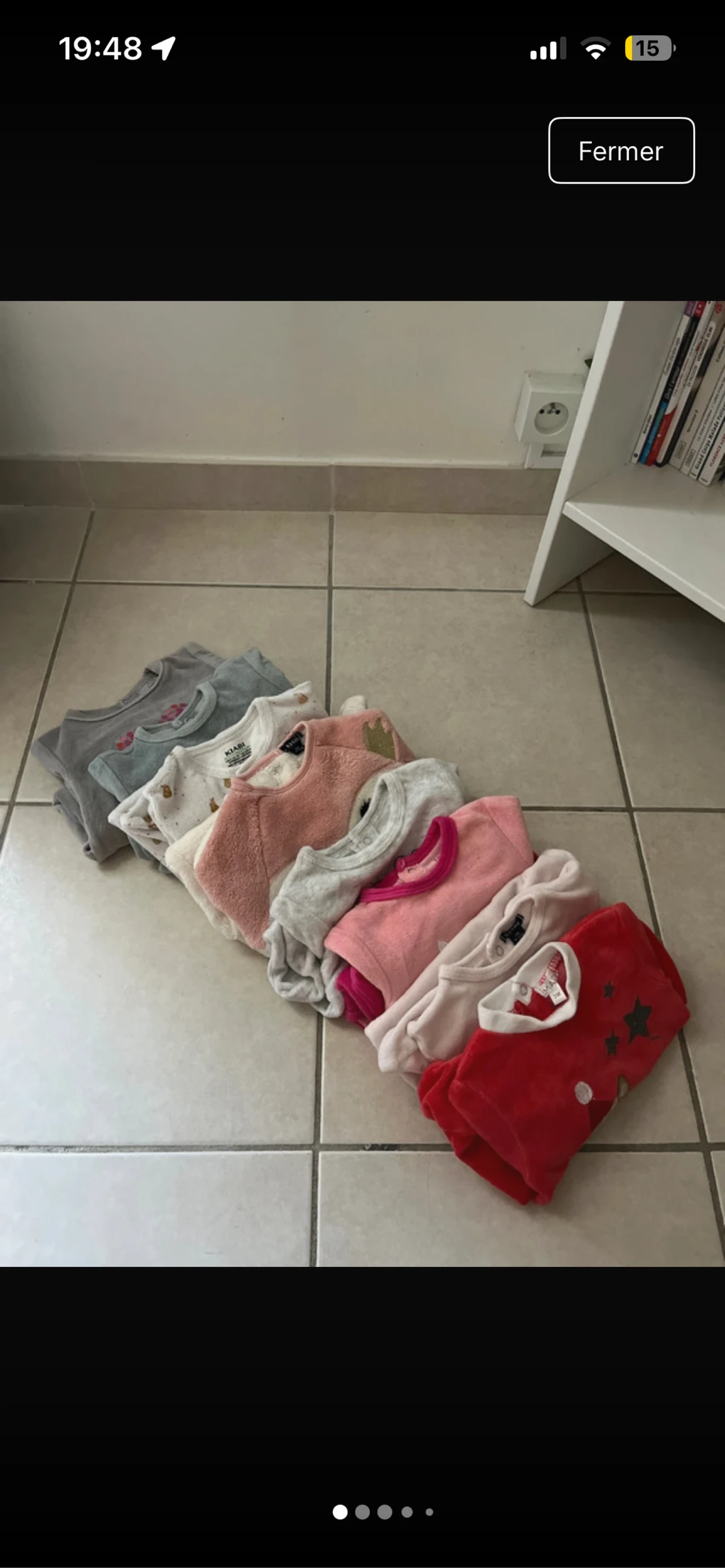Lot de vêtements bébé fille  – photo 2
